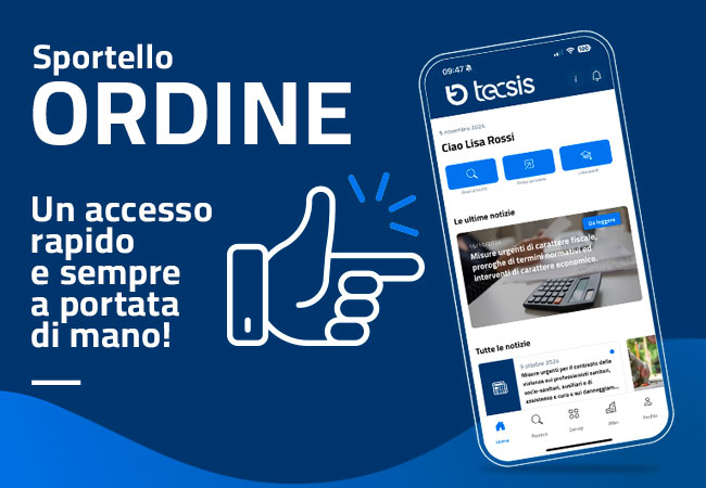 Clicca per accedere all'articolo Scarica la nuova APP dell'Ordine