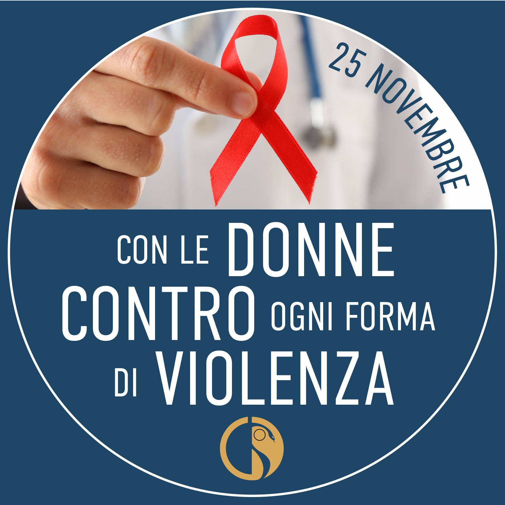 OMCEO contro la violenza sulle donne 2023 quadrato